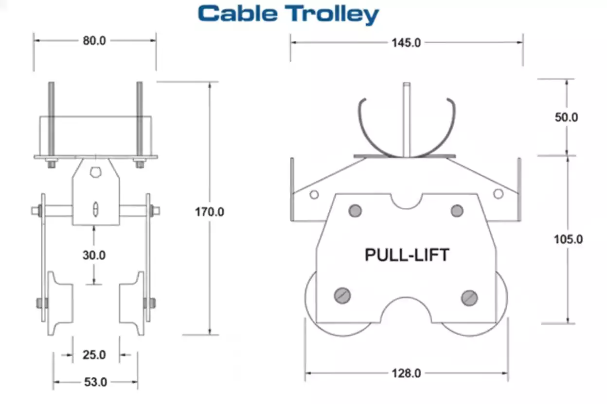Cable Trolleys Drawing